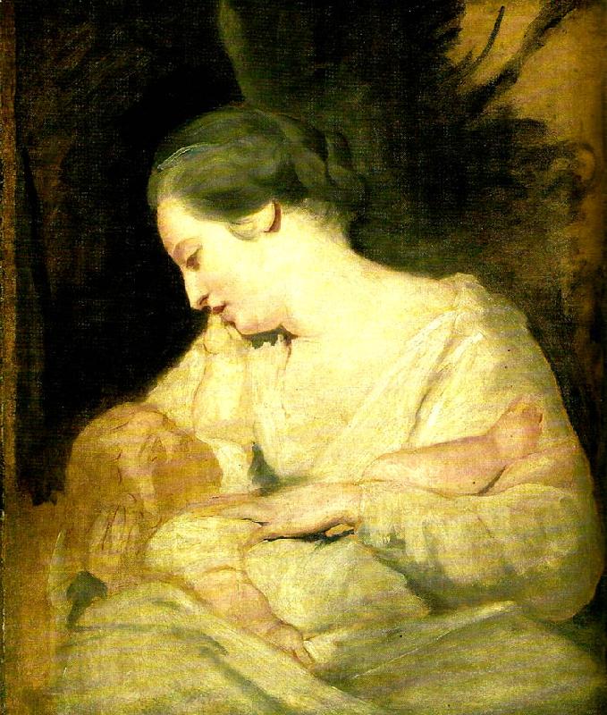 Sir Joshua Reynolds mrs richard hoare and child oil painting image